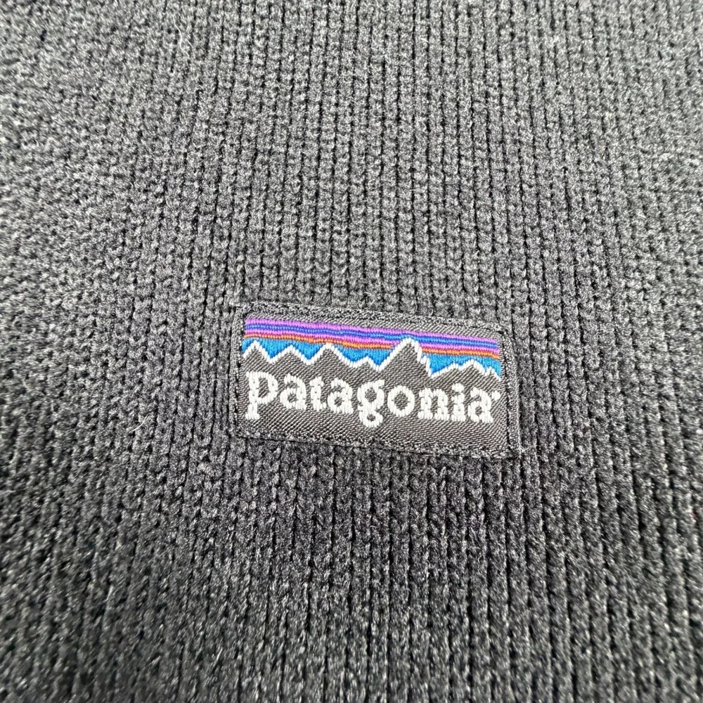 Patagonia Better Sweater‎ 1/4 Zip Fleece Pullover Black Womens Small 25527